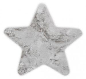 Chiara Uni 640 Silver csillag alakú szőnyeg szürke