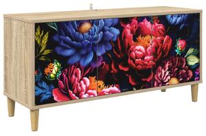 VidaXL TV szekrény KIEL 102 x 33 x 50 cm Sonoma Szerelt Fa
