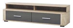 TV asztal / szekrény Fishburn F5 (sonoma + grafit) . 606312