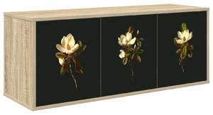 VidaXL Falsítható TV Szekrény BREMEN 102 x 33 x 40 cm Sonoma Tölgy
