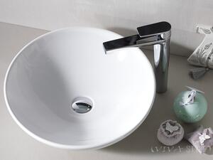 CeraStyle - Top Counter pultra ültethető porcelán mosdó - ZERO - O - Ø 46 cm