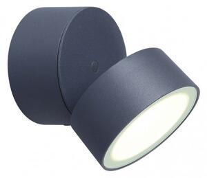 LED lámpatest , oldalfali , 11W , természetes fehér , fekete , kültéri , IP54 , LUTEC , TRUMPET