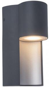 LED lámpatest , oldalfali , GU10 foglalat , szürke , kültéri , IP54 , LUTEC , URBAN