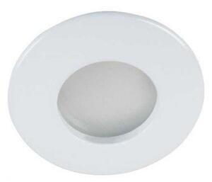 LED lámpatest , spot keret , süllyesztett , kerek , GU10 , fehér , IP44 , QULES
