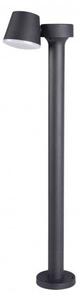 LED lámpatest , állólámpa , kültéri , 80 cm , 7.5W , természetes fehér , grafit , IP54 , DROMI
