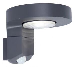 LED lámpatest , oldalfali , 2W , napelemes , mozgásérzékelős , természetes fehér , kültéri , IP44 , LUTEC , DISO