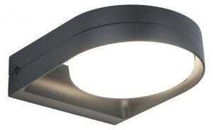 LED lámpatest , oldalfali , 14W , meleg fehér , sötét szürke , kültéri , IP54 , LUTEC , FELE