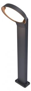 LED lámpatest , kültéri , állólámpa , 15W , meleg fehér , szürke , IP54 , LUTEC , POLO