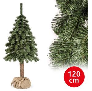 Sonic Karácsonyfa törzsével NATURAL 120 cm fenyő SC0047