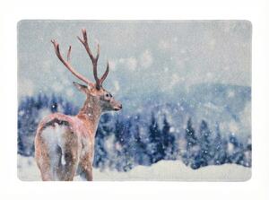 Karácsonyi lábtörlő WILD IN WHITE 38x58 cm - több változatban Változat: Szarvas