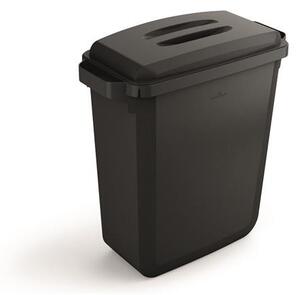 Szemetes, 60 l, műanyag, DURABLE DURABIN ECO, fekete (DB1800503221)