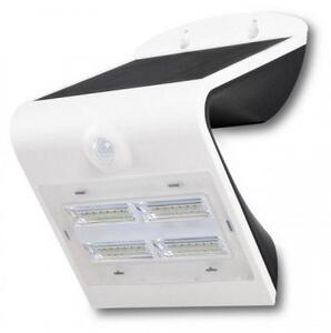 Lámpatest , 3W , 400 lumen , napelemes , mozgásérzékelős , fali, IP65