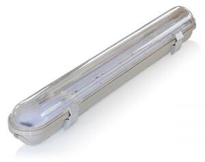 Armatúra , 1*60cm , T8 LED fénycsőhöz, por, páramentes