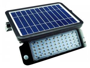 Lámpatest , 10W , 1080 lumen , napelemes , mozgásérzékelős , IP65 , VT