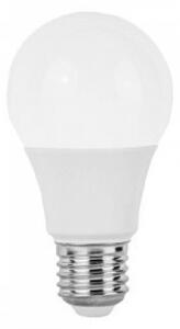 LED lámpa , égő , körte , E27 foglalat , 9 Watt , természetes fehér