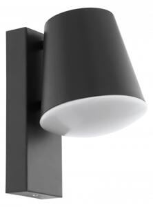 LED lámpa , kültéri, oldalfali , E27 , acél , antracit , IP44 , EGLO , CALDIERO , 97146
