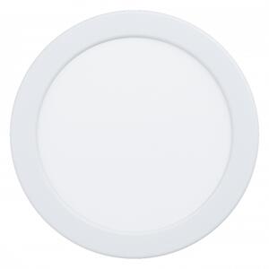 LED panel , 10.5W , süllyesztett , kerek , meleg fehér , fehér keret , IP44 , EGLO , FUEVA 5 , 99203