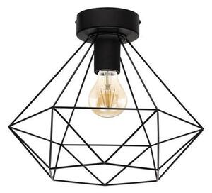 LED lámpa , mennyezeti , E27 , acél , fekete , EGLO , TARBES , 43004