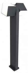 Led lámpatest , állólámpa , 23 Watt , 75 cm , természetes fehér , szürke , kültéri , IP54 , LUTEC, CUBA