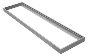 Led panel , beépítő keret , magasított , rugós , 1200x300x55 mm , fehér , Capri