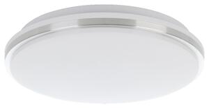 LED lámpatest , mennyezeti , 18W , kristály hatású , természetes fehér , acél , fehér , EGLO , MARUNELLA , 75626