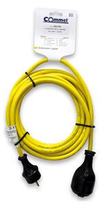 Hosszabbító kábel, ipari"schuko" dugaljjal és konnektorral 16 A 250 V ~ 3500 W IP44, 5m