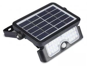 Lámpatest , 5W , 500 lumen , természetes fehér , napelemes , mozgásérzékelős , IP65