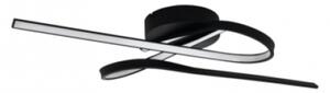 LED lámpa , mennyezeti , 19W , meleg fehér , fekete , EGLO , SELVINA , 99323