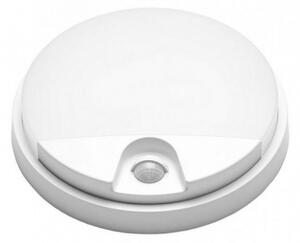 LED panel , mennyezeti lámpa , 15W , kerek , természetes fehér , mozgásérzékelős , IP54