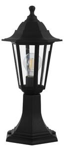 LED lámpa , állólámpa , E27 foglalat , 42 cm , fekete , kültéri , EGLO , DUANERA , 33779