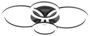 LED lámpa , mennyezeti , 41W , CCT , fekete , ZigBee , EGLO , PARRAPOS-Z , 900319