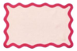 CHICHI étkezési alátét, rózsaszín-pink 47 x 33 cm