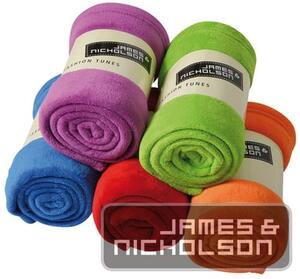 James & Nicholson Mikroszálas takaró 160x120 cm JN951 - Piros | 160 x 120 cm