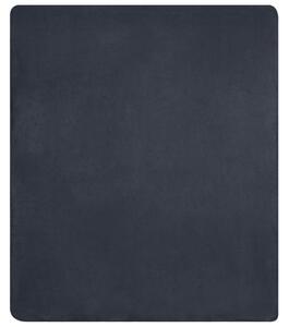 James & Nicholson Fleece pokróc 150x170 cm JN952 - Fekete / ezüst | 150 x 170 cm