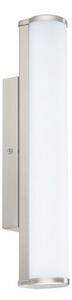 LED lámpatest , tükörvilágítás , 8 Watt , 35 cm , természetes fehér , matt nikkel , IP44 , EGLO , CALNOVA , 94715