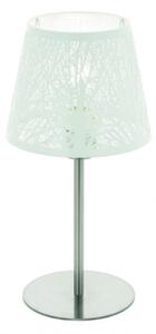 LED lámpa , asztali , E27 , matt nikkel , EGLO , HAMBLETON , 49844