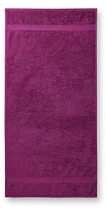 MALFINI Terry Bath Towel fürdőlepedő - Világos fuksziaszín | 70 x 140 cm