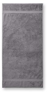 MALFINI Terry Bath Towel fürdőlepedő - Fáradt ezüst | 70 x 140 cm