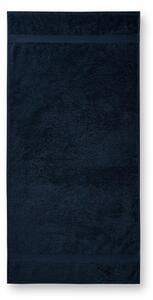 MALFINI Terry Bath Towel fürdőlepedő - Tengerészkék | 70 x 140 cm