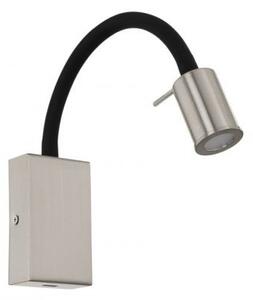 LED lámpa , fali , 3.5watt , meleg fehér , matt nikkel , EGLO , TAZZOLI , 96567