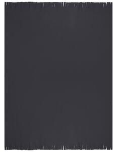 James & Nicholson Fleece pokróc 130x170 cm JN956 - Fekete | 130 x 170 cm