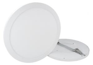 LED panel , 18W , Ultra Slim , univerzális , EasyFix AURA , kerek , meleg fehér dimmelhető
