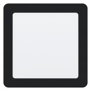 LED panel , 10.5W , süllyesztett , négyzet, természetes fehér , fekete keret , EGLO , FUEVA 5 , 99188