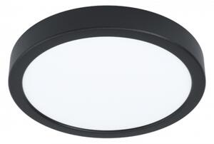 LED panel , 16.5W , falon kívüli , kerek , természetes fehér , fekete keret , EGLO , FUEVA 5 , 99234