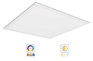 RGB-CCT LED panel , 600 x 600 mm , 40 Watt , dimmelhető , színváltós , állítható fehér színárnyalat , Mi-Light kompatibilis , SMART