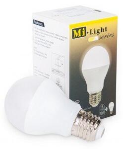 LED lámpa , égő , körte , E27 , 6 Watt , CCT , dimmelhető , SMART , Mi-Light