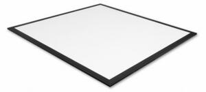 LED panel , 40W , süllyesztett , 600 x 600 mm , négyzet , természetes fehér , fekete keret
