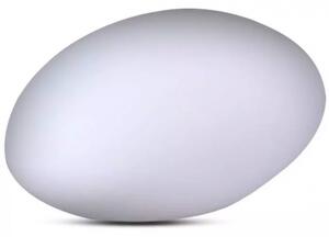 LED lámpatest , dekoráció , kő , 28 cm , 1W , RGB , kültéri , IP67