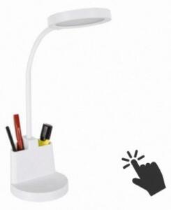 LED lámpatest , asztali , 8 Watt , természetes fehér , dimmelhető, fehér