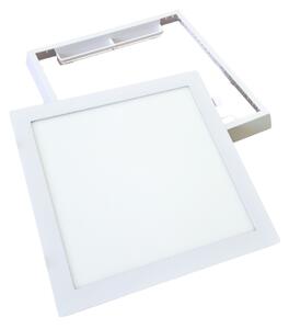 RGB-CCT LED panel , 18W , falon kívüli , négyzet , Tuya kompatibilis